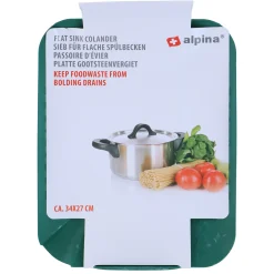 Alpina Koken & Tafelen<Gootsteenvergiet PP 34x27cm