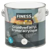 Finess Muurverf<Grondverf acryl wit 2.5L