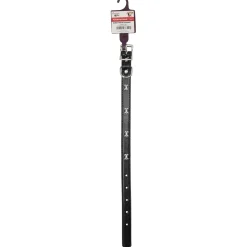 Friendly Pet Hondenriem<Halsband leder hond 40cm assorti