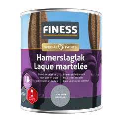 Finess Lakken<Hamerslag l.grijs 1486 750ml