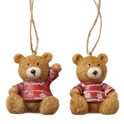 Boltze home Kerstdecoratie|Kerstballen<Hanger beer Bailey 6cm