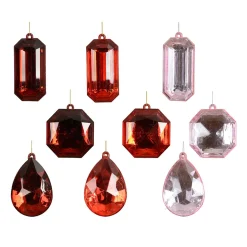 Decoris Kerstdecoratie|Kerstballen<Hanger diamant 12 cm