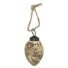 O'malley Pasen<Hanger ei glas 6x4cm goud