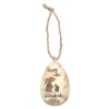 O'malley Pasen<Hanger ei hout 8cm goud