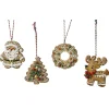 Decoris Kerstdecoratie|Kerstballen<Hanger peperkoek 9 cm