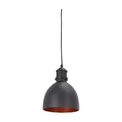 Binnenverlichting<Hanglamp Arley zwart