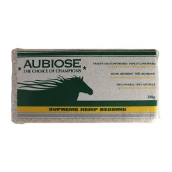 Aubiose Paard<Hennep strooisel 20 kg