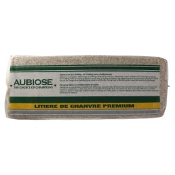 Aubiose Paard<Hennep strooisel 20 kg