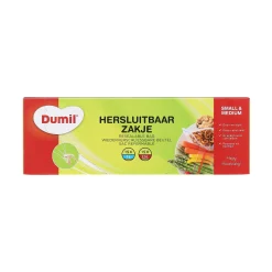 Dumil Koken & Tafelen<Hersluitbare zakjes 1L 15st + 2,5L 15st