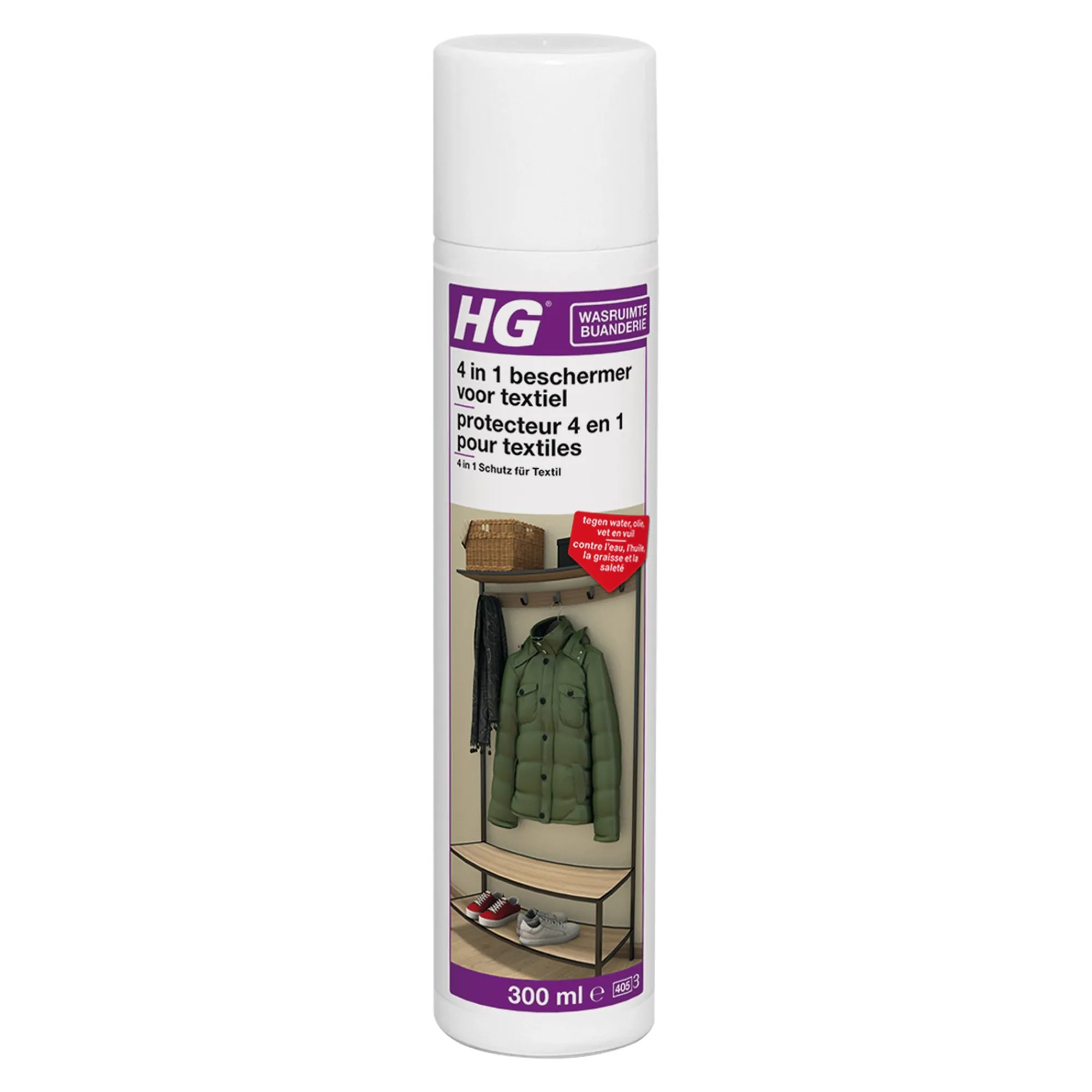 HG Schoonmaken<4-in-1 beschermer voor textiel en leer