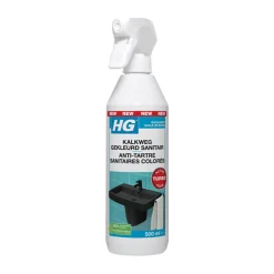 HG Schoonmaken<kalkweg gekleurd sanitair