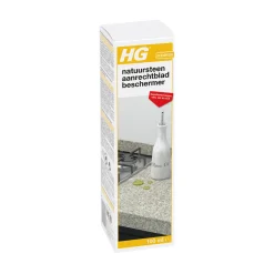 HG Schoonmaken<natuursteen aanrechtbladbeschermer