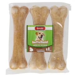 Smulti Hondensnacks<Hondenbeen kip 16cm 3st