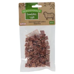 Smulti Hondensnacks<Hondensnack bites lam met rijst 85 gr