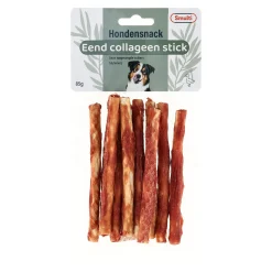 Smulti Hondensnacks<Hondensnack collageen eend stick 85g