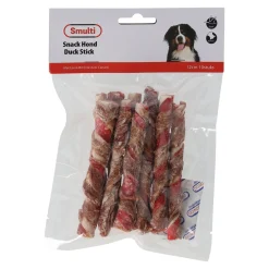 Smulti Hondensnacks<Hondensnack duck stick 12cm duo 10st