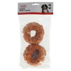 Smulti Hondensnacks<Hondensnack kip donut 12 cm 2st
