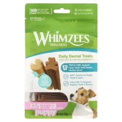 Whimzees Hondensnacks<Hondensnack puppy XS/S 28st