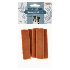 Smulti Hondensnacks<Hondensnack strip konijn 85g
