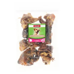 Smulti Hondensnacks<Hondensnack varkensoor schelp 250g