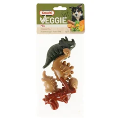 Smulti Hondensnacks<Hondensnack veggie dino mix M 120g
