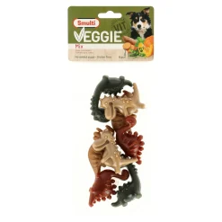 Smulti Hondensnacks<Hondensnack veggie dino mix S 120g