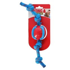 Kong Hondenspeelgoed<Hondenspeelgoed jaxx brights bal met touw M