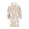 O'malley Kerstkleding<Hoodie trees grijs
