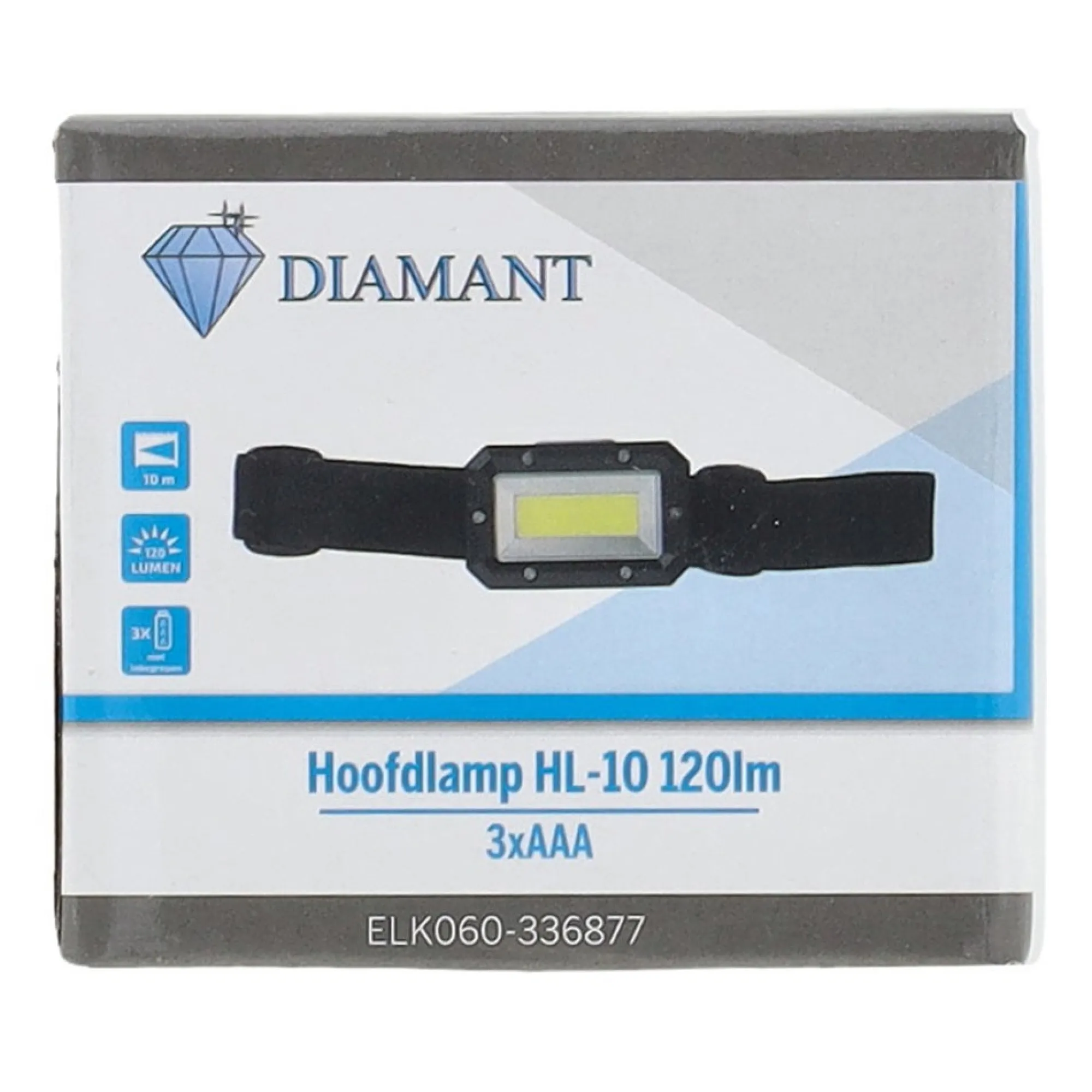 Diamant Bouwlampen<Hoofdlamp 120lm