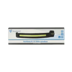 Diamant Bouwlampen<Hoofdlamp 300lm oplaadbaar