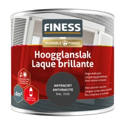 Finess Lakken<Hoogglans antraciet 14203 250ml