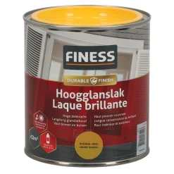 Finess Lakken<Hoogglans signaal geel 1423 750ml