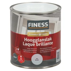 Finess Lakken<Hoogglans wit 1410 750ml
