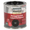 Finess Lakken<Hoogglans zwart 1428 250ml
