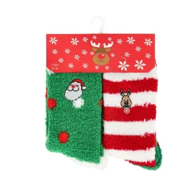 Kerstkleding<Huissok kerst combi 2pak 35-38