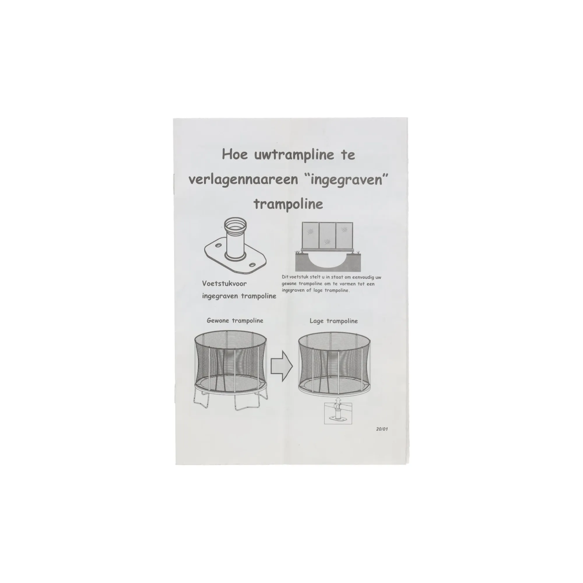 Van Cranenbroek Trampolines<Inbouwset Ø183 cm tav VCB Sky Prof
