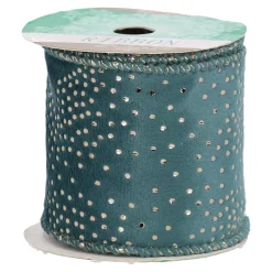 Van Cranenbroek Woondecoratie<Inpaklint velvet 6 x 300 cm groen