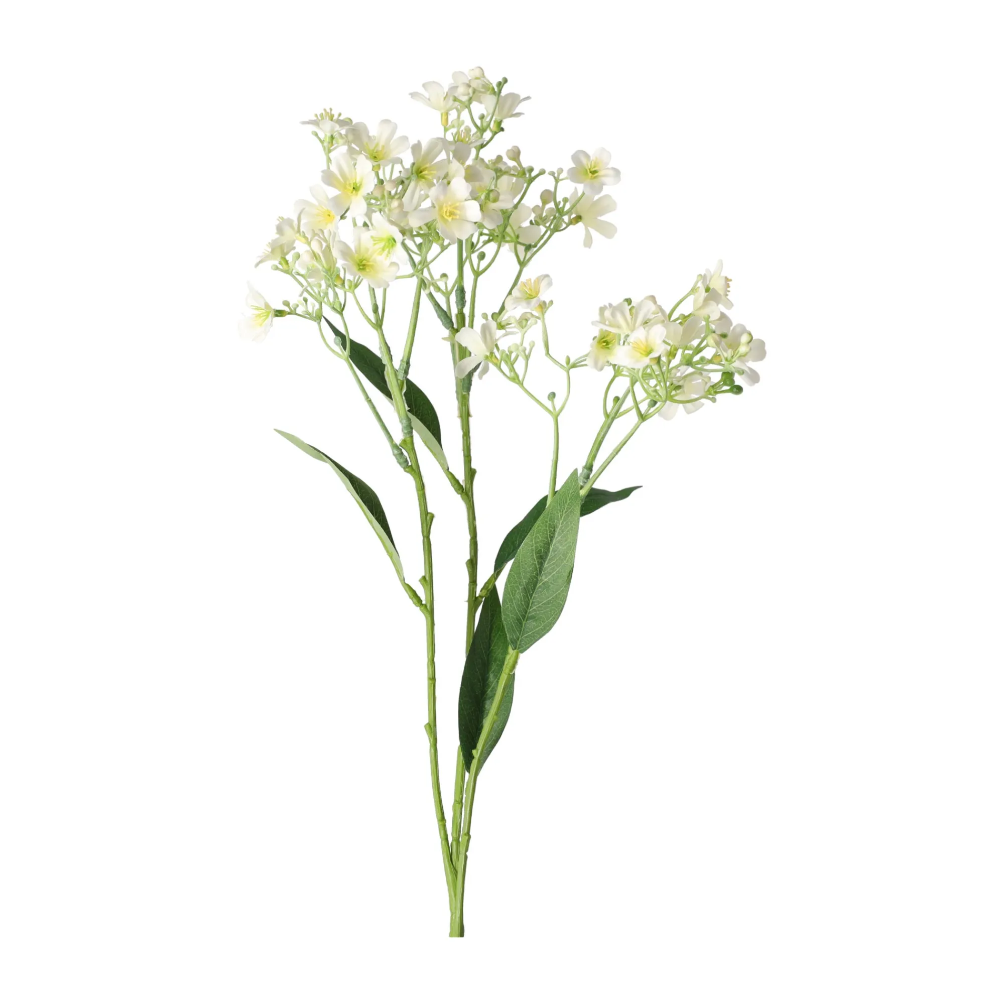 Decoris Kunstplanten En Kunstbloemen<Jasmine op steel wit 72 cm