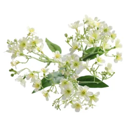 Decoris Kunstplanten En Kunstbloemen<Jasmine op steel wit 72 cm