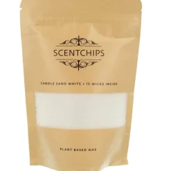 Scentchips Kaarsen<Kaarsenzand wit 250 gram