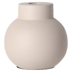 Kaarsen<Kaarshouder Alma 9 cm grijs