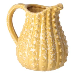 Natural Collections Woondecoratie|Koken & Tafelen<Karaf keramiek geel 19 x 18 cm