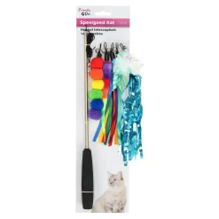 Friendly Pet Kattenspeeltjes<Kattanspeeltje hengel telescopisch met accessoires