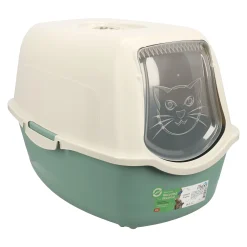 Rotho MyPet Kattenbak<Kattenbak Bailey 56cm groen/zand