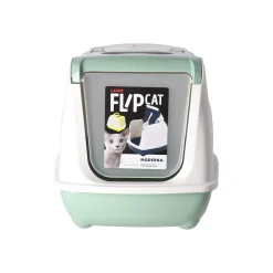 Moderna Kattenbak<Kattenbak flipcat 50cm muntgroen