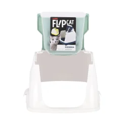 Moderna Kattenbak<Kattenbak flipcat 50cm muntgroen
