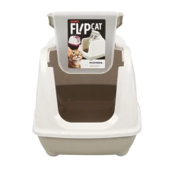 Moderna Kattenbak<Kattenbak flip classic 57cm grijs