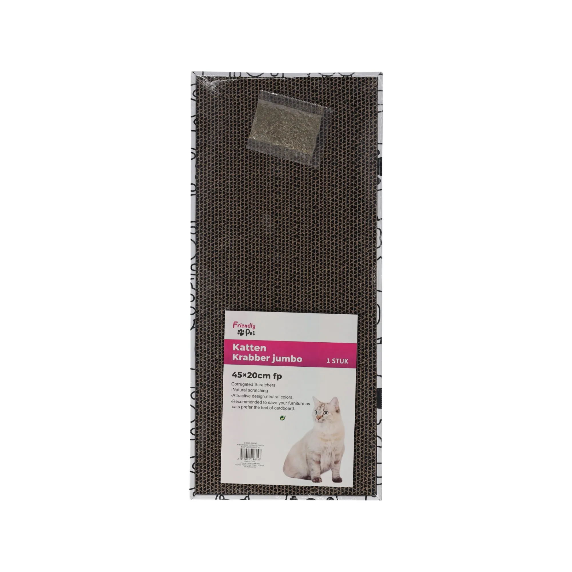 Friendly Pet Krabpaal<Kattenkrabber jumbo 47x23.5cm FP