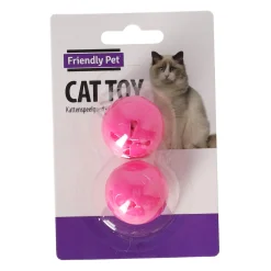 Friendly Pet Kattenspeeltjes<Kattenspeeltje bal+bel Ebba 3cm