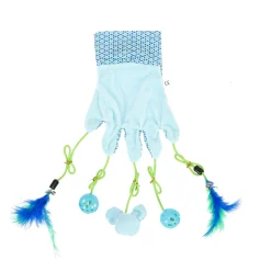 Friendly Pet Kattenspeeltjes<Kattenspeeltje handschoen Marion blauw FP
